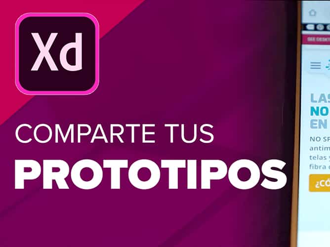 Cómo compartir prototipos en Adobe XD
